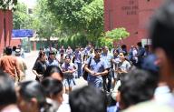 NEW DELHI, INDIA - MAY 1: Modern School Barakhamba Road evacuate in view of Bomb Hoax mail in the morning on May 1, 2024 in New Delhi, India. (Photo by Arvind Yadav\/Hindustan Times
