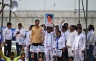 LUCKNOW, INDIA - MAY 13: Crowd gathered for Lok Election campaign rally of BSP Supremo Mayawati on May 13, 2024 in Lucknow, India. (Photo by Deepak Gupta Hindustan Times