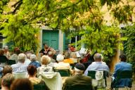Museum Summer Night, Dresden, concert in the garden of the Carl Maria von Weber Museum. Numerous museums in Dresden open their doors, present their collections and surprise visitors with special events, culinary delights and