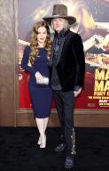 Lisa Marie Presley and Michael Lockwood at the Los Angeles premiere of 