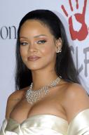 Rihanna at the 2nd Annual Diamond Ball held at the Barker Hanger in Santa Monica, USA on December 10