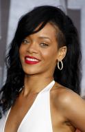 Rihanna at the Los Angeles premiere of 