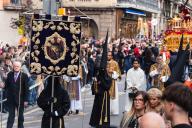 Good Friday procession in Barcelona, Spain