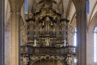 Church of St, Severi Erfurt, main organ, Erfurt, Thuringia, Germany