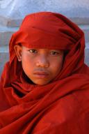 Myanmar, Asia, Novice, portrait, Monk