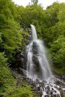 The Trusetal Waterfall is the highest waterfall in the Thuringian Forest. It is located in the town of Brotterode-Trusetal and is not a natural phenomenon, but a man-made attraction, ., Trusetal, Thuringia, Germany