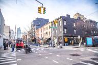 Bedford Avenue is the lifeline of Williamsburg, the hip neighbourhood of Brooklyn, New York City, USA, North