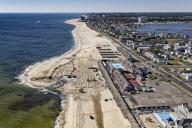 New Jersey Shore Beach Reclamation Project, Monmouth, NJ (after Hurricane Sandy), USA, North