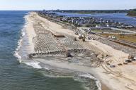 New Jersey Shore Beach Reclamation Project, Monmouth, NJ (after Hurricane Sandy), USA, North