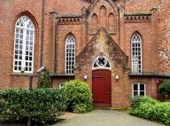 Protestant Reformed St Georges Church in the small town of Weener, district of Leer, Rheiderland, East Frisia, Lower Saxony, Germany