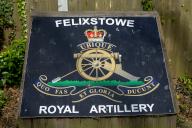 Royal Regiment of Artillery Detachment cadets, Felixstowe, Suffolk, England