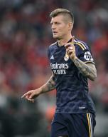 Toni Kroos Real Madrid (08) Gesture, Gesture, Champions League, CL, Allianz Arena, Munich, Bayern, Germany