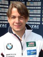 DTM racing driver Augusto Farfus (BMW) at the DTM 2014 press conference in
