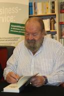 Italian film and television actor Bud Spencer during an autograph session 24.6.11