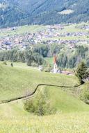 Church Stubai Valley Dorf, Austria