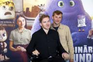 Samuel Koch and brother Jonathan Koch at the special screening of IF: IMAGINARY FRIENDS at the CinemaxX cinema in Berlin on 12 May
