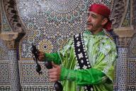Sufi mystic, gnaoua, Rabat, Morocco