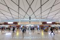 Terminal of Tianfu Airport (TFU) in Chengdu, China