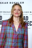 Anne Ratte-Polle at the Berlin premiere of Bad Director at the Babylon cinema in Berlin on 7 May