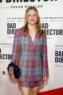 Anne Ratte-Polle at the Berlin premiere of Bad Director at the Babylon cinema in Berlin on 7 May