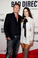 Oliver Masucci and Bella Dayne at the Berlin premiere of Bad Director at the Babylon cinema in Berlin on 7 May
