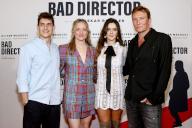 Elie Kämpfen, Anne Ratte-Polle, Bella Dayne and Oliver Masucci at the Berlin premiere of Bad Director at Babylon Kino in Berlin on 7 May