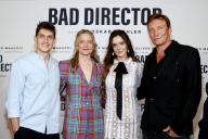 Elie Kämpfen, Anne Ratte-Polle, Bella Dayne and Oliver Masucci at the Berlin premiere of Bad Director at Babylon Kino in Berlin on 7 May