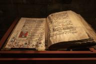 Cathedral, Naumburg, Lther Bible, Saxony-Anhalt, Germany