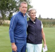 Former football goalkeeper Andreas Köpke and his woman Birgit at the 7th GRK Golf Charity Masters 2014 in