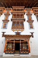 Decoration inside the paro dzong