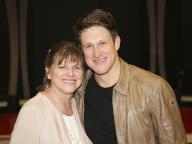 Matthias Steiner with his mum Michaela during the MDR Mothers Day show with Stefanie Hertel, broadcast on 13 May