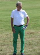 Dieter Hermann (man of Uschi Glas) at the 8th GRK Golf Charity Masters 2015 in