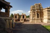 Temples in Durga Complex, Aihole, Karnataka, South India, India