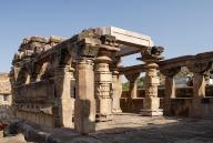 Jain temple in Aihole, Karnataka, South India, India