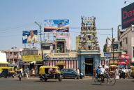 Ramar Koil at Shivaji Nagar in Bengaluru Bangalore, Karnataka, South India, India