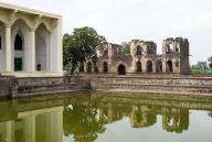 The Asar Mahal in Bijapur, Karnataka, South India, India