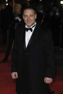 Actor Russell Crowe (plays Javert) attends the World Premiere of Les Misérables on 05.12.2012 at Leicester Square