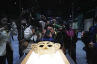 Shanghai Museum East will host a digital art exhibition themed on Sanxingdui, Shanghai, China, 29 January, 2024