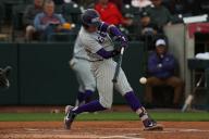 PHOENIX, AZ - MARCH 22: Grand Canyon infielder Jacob Wilson (2) gets a hit during a College Baseball game between the Grand Canyon Lopes and the Arizona State Sun Devils on March 22nd, 2023, at Phoenix Municipal Stadium in Tempe, AZ. (Photo by Zac BonDurant\/Icon Sportswire