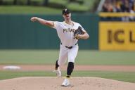 PITTSBURGH, PA - MAY 11: Pittsburgh Pirates pitcher Paul Skenes (30) delivers a pitch in his Major League debut during an MLB game against the Chicago Cubs on May 11, 2024 at PNC Park in Pittsburgh, Pennsylvania. (Photo by Joe Robbins/Icon Sportswire