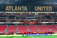ATLANTA, GA Ã MAY 11: A general view of Mercedes-Benz Stadium prior to the start of the MLS match between DC United and Atlanta United FC on May 11th, 2024 at Mercedes-Benz Stadium in Atlanta, GA. (Photo by Rich von Biberstein/Icon Sportswire