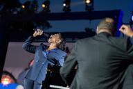 Jennifer Hudson performs at a Juneteenth concert on the South Lawn of the White House, Tuesday, June 13, 2023.(Official White House Photo by Adam Schultz