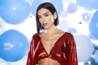 Dua Lipa poses for a photo backstage at the 2018 iHeartRadio Jingle Ball at the Scotiabank Arena in Toronto, Ontario, Sunday, December 2, 2018. (Alex Urosevic/iHeartRadio)