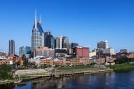 Nashville city skyline, Tennessee, USA