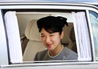 Japanese Princess Aiko is seen after visiting the mausoleums of Emperor Showa and Empress Kojun in the Musashi Imperial Mausolea Grounds in Hachioji, a western Tokyo suburb, Thursday, April 25, 2024. Princess Aiko, the only child of Emperor Naruhito and Empress Masako, visited the mausoleums of Emperor Showa and his wife, Empress Kojun, Thursday. In her first solo visit to the tombs, the 22-year-old princess reported that she has graduated from Gakushuin University and started working for the Japanese Red Cross Society. (Jiji Press\/POOL