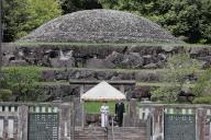 Japanese Princess Aiko is seen after visiting the mausoleum of Emperor Showa in the Musashi Imperial Mausolea Grounds in Hachioji, a western Tokyo suburb, Thursday, April 25, 2024. Princess Aiko, the only child of Emperor Naruhito and Empress Masako, visited the mausoleums of Emperor Showa and his wife, Empress Kojun, Thursday. In her first solo visit to the tombs, the 22-year-old princess reported that she has graduated from Gakushuin University and started working for the Japanese Red Cross Society. (Jiji Press\/POOL