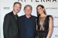 LOS ANGELES - AUG 3: Shawn Ashmore, Peter Winther, Ashley Greene at the Aftermath Premiere at the Landmark Theater on August 3, 2021 in Westwood