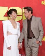 LOS ANGELES - APR 9: Sandra Oh, Robert Downey Jr at the The Sympathizer HBO Premiere Screening at the Paramount Theater on April 9, 2024 in Los Angeles
