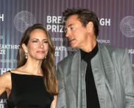 LOS ANGELES - APR 13: Susan Downey, Robert Downey Jr at the 10th Annual Breakthrough Prize Ceremony at the Academy Museum of Motion Pictures on April 13, 2024 in Los Angeles