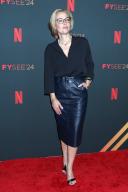 LOS ANGELES - MAY 17: Gillian Anderson at the FYSEE 24 Photo Call For Netflix\